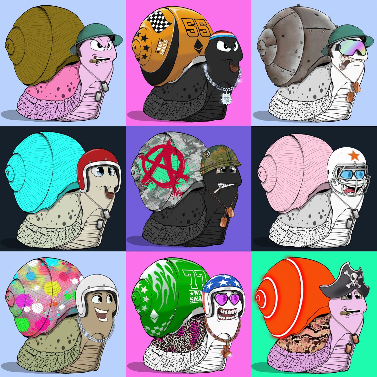 These <a href="/WarSnails/">War Snails</a> are legit! #GameTime 🔥🐌