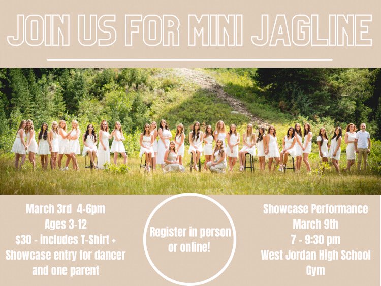 JOIN THE JAGLINE TONIGHT FOR MINI JAGLINE!