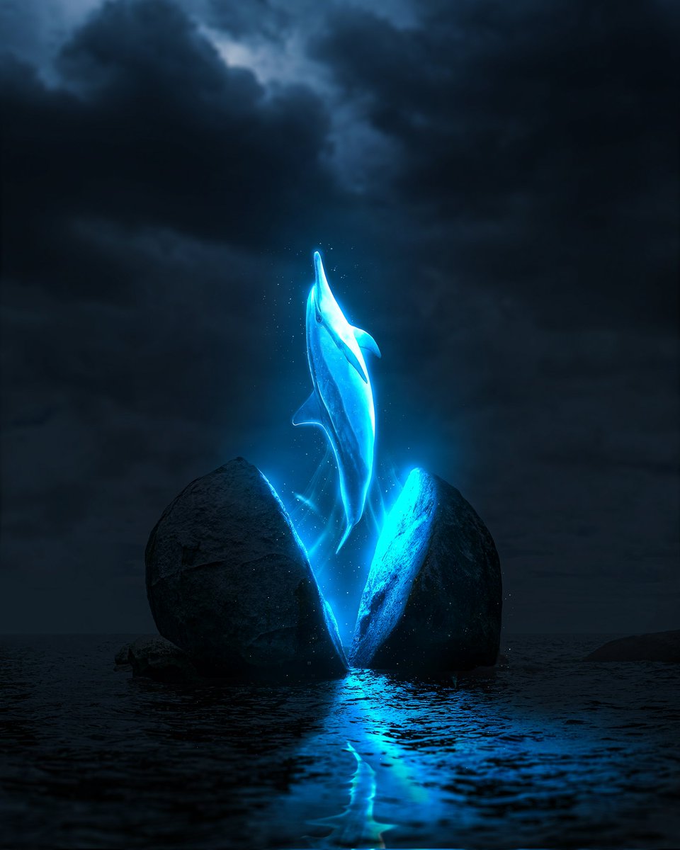 kaustav_psd's tweet photo. One of my most favourite work
Mystical Dolphin 🐬
Still available for 0.15 $ETH on @opensea https://t.co/cFuRxoyrVM
