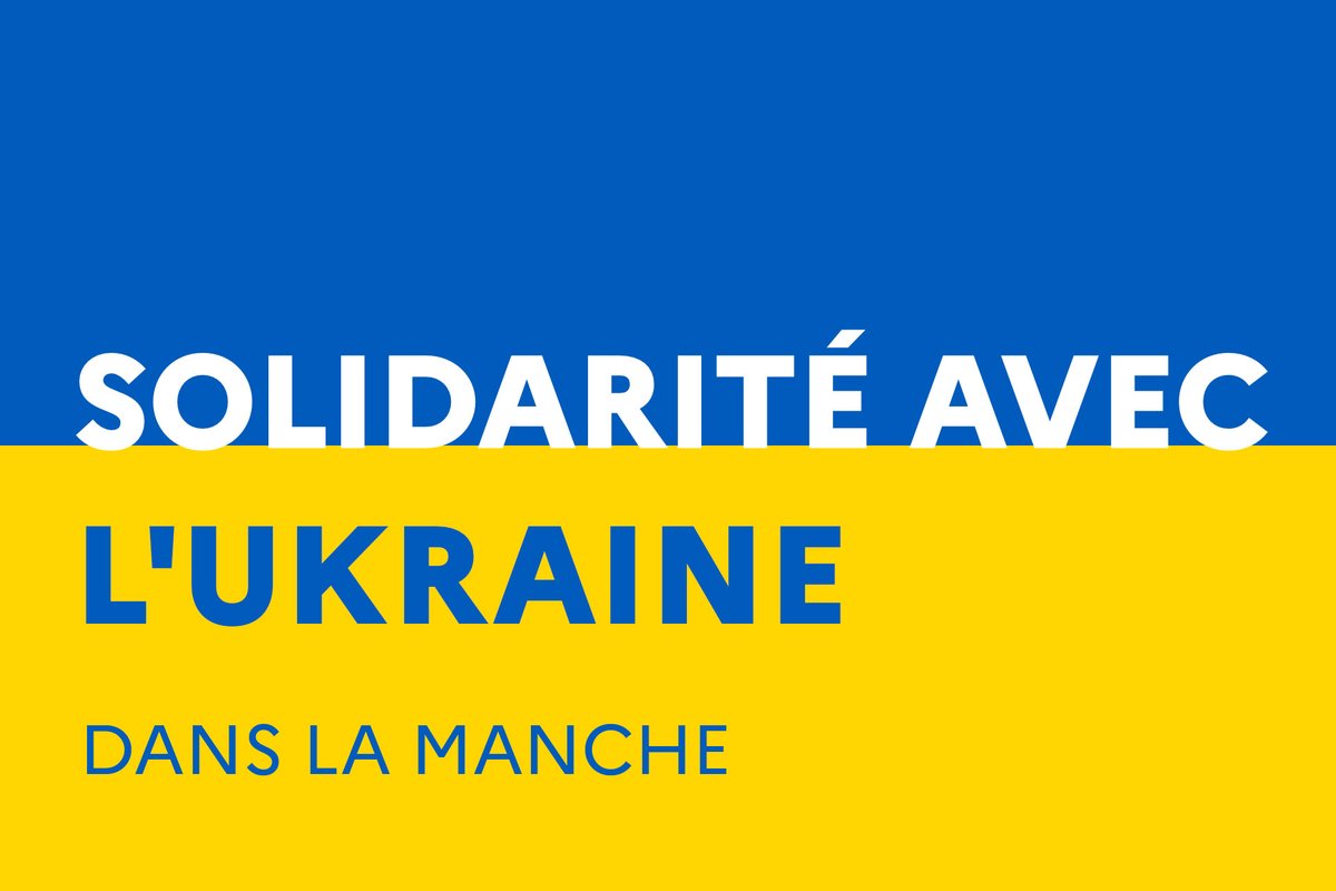 #Ukraine | La préfecture de #LaManche et les collectivités locales préparent l'accueil des ressortissants ukrainiens.
Une page dédiée sur le site internet des services de l’État, régulièrement actualisée, regroupe les 1ères informations.
➡️ manche.gouv.fr/Actualites/Cri…