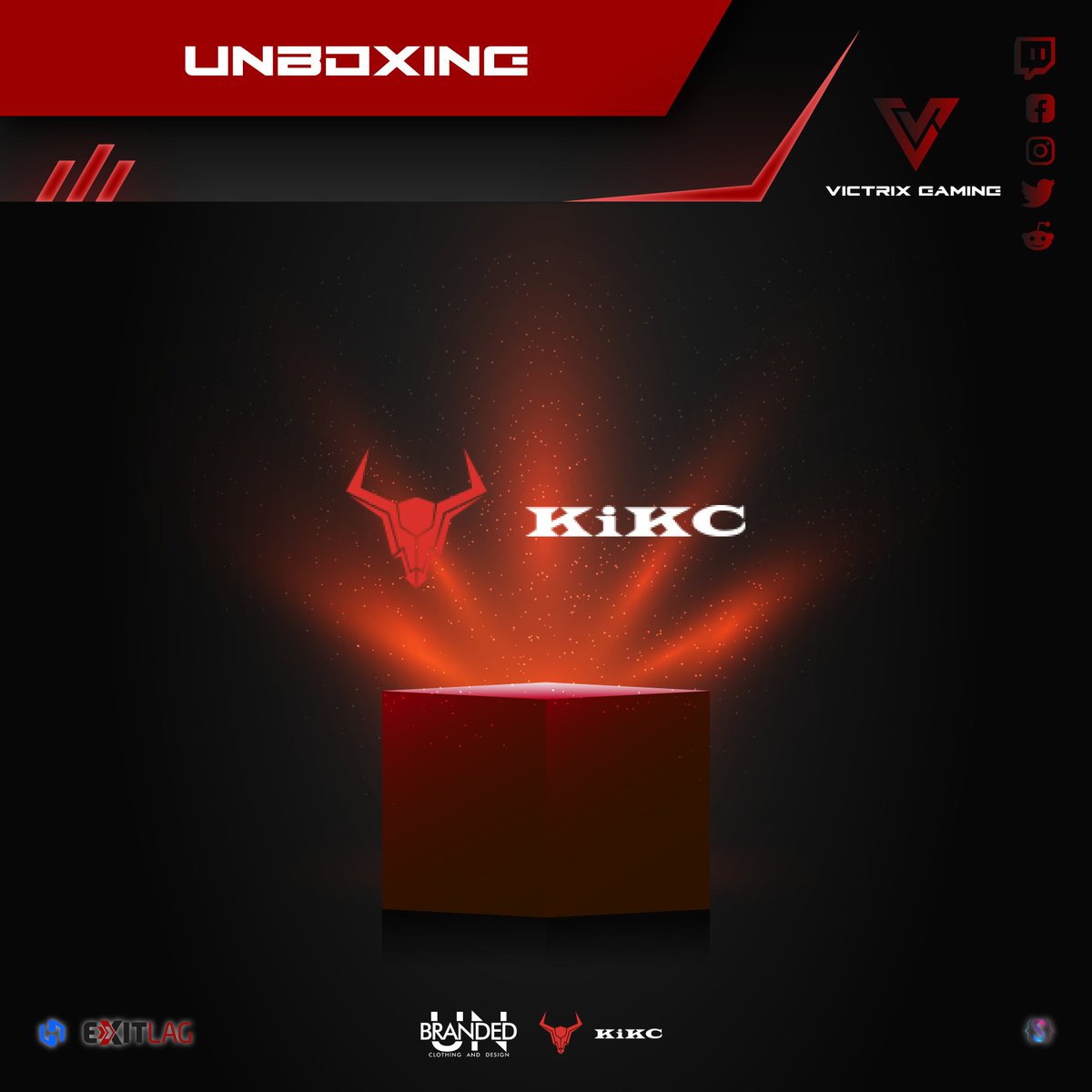 🥸 It's a mystery box! 🤔

<a href="/A50Gaming2/">A50GAMING2</a> is doing an unboxing video sponsored by the legends of <a href="/KikcGaming/">KIKC Gaming</a> and you should definitely watch! It's happening this Friday at 17h00 🥳

Come, join the surprise over here: twitch.tv/a50gaming2

#GoVictrix #mysterybox #unboxing #twitch