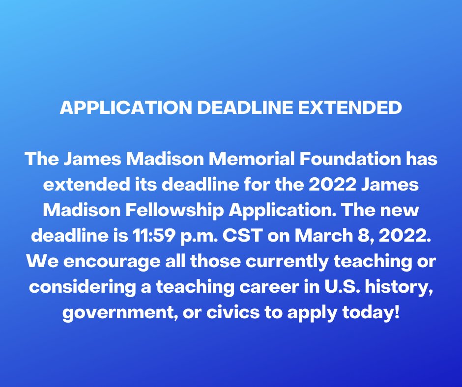 James Madison Foundation on Twitter "https//t.co/qL2WpVa53O…