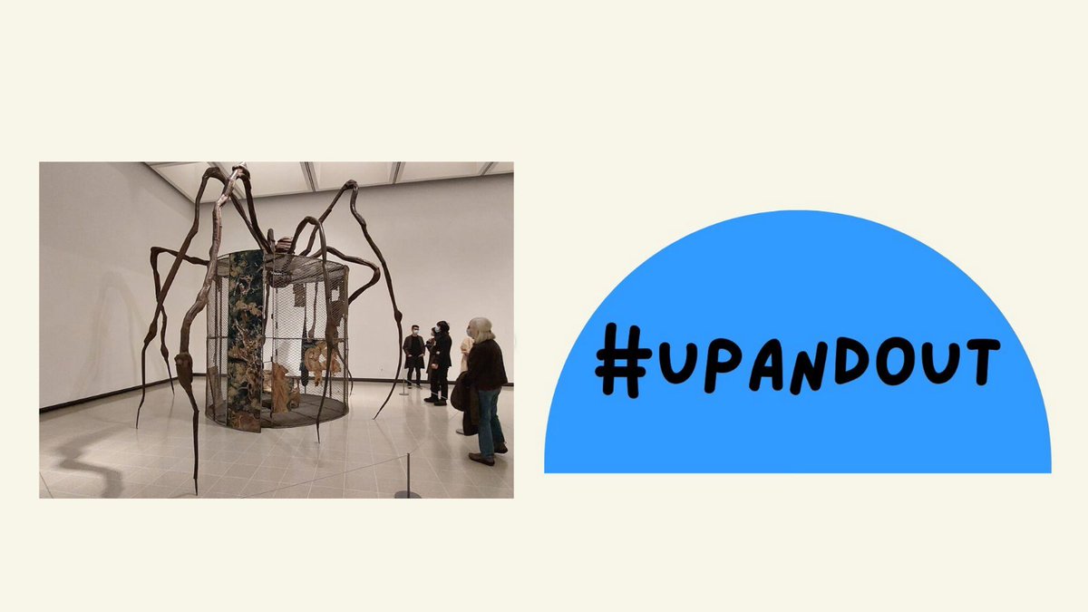 upprojects's tweet image. For this month’s #UPandOut, our Project Coordinator (Learning &amp;amp; Participation), Jack Newbury attended the Louise Bourgeois: The Woven Child exhibition at the Hayward Gallery (@haywardgallery).
 
Head over to our stories to see what he thought! 

bit.ly/UPProjectsInsta