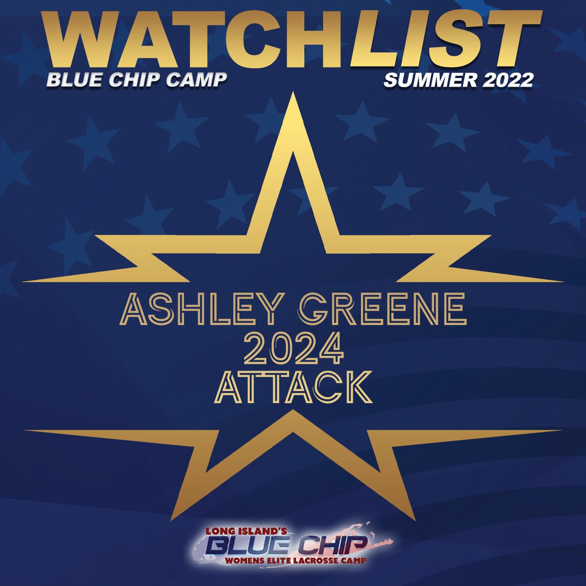 AshleyG2024's tweet photo. So excited to be on the Blue Chip Camp Watch List!
@LIYELLOWJACKETS @BackOfTheCage  @LILacrosseNews @NewsdaySports https://t.co/aa4Ey7GuqN