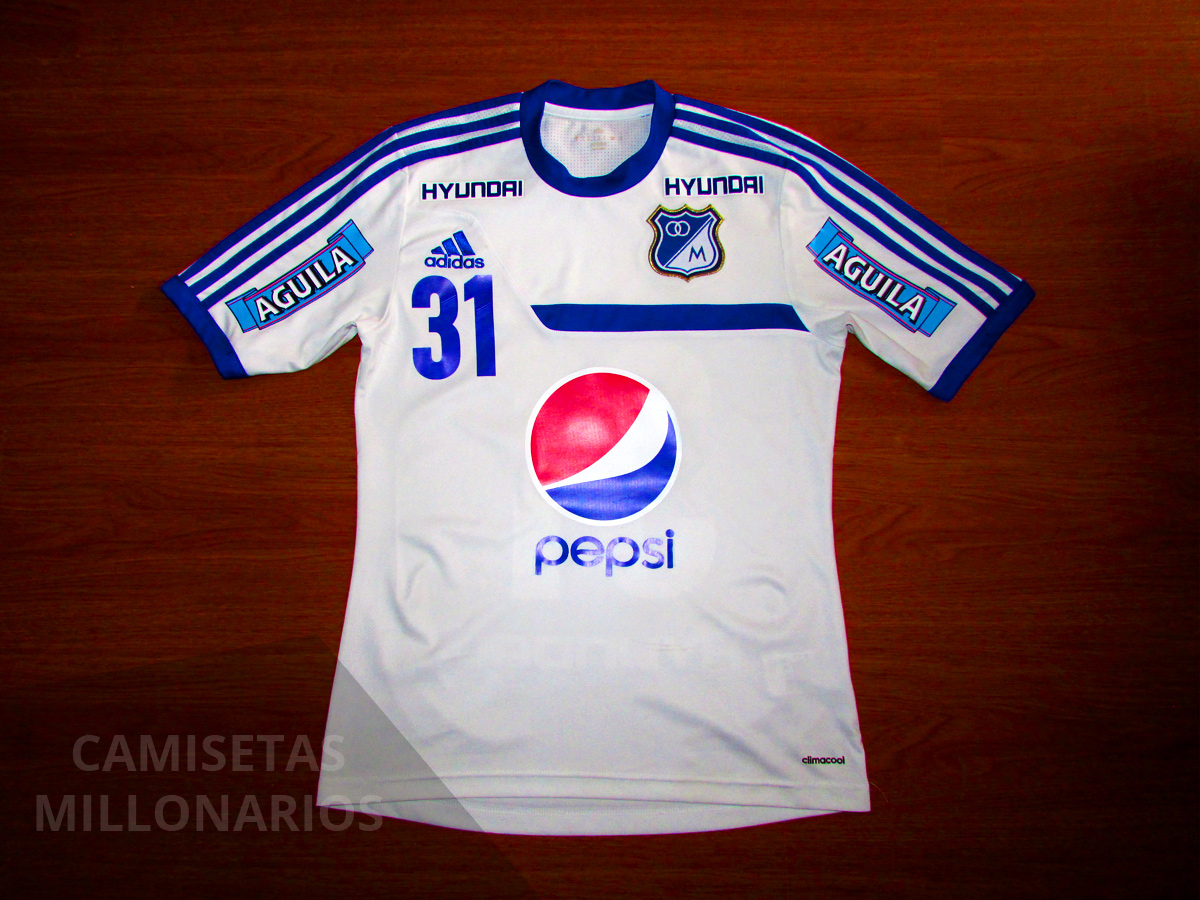 hasta ahora Mejor Kenia Camisetas de Millos on Twitter: "A la venta camiseta de arquero adidas de Millonarios  blanca del año 2013 talla S con el #31 de @LD31Oficial en perfecto estado.  MÁS INFO POR DM.