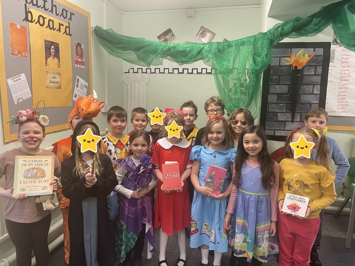 Our children have had a fabulous day celebrating World Book Day!