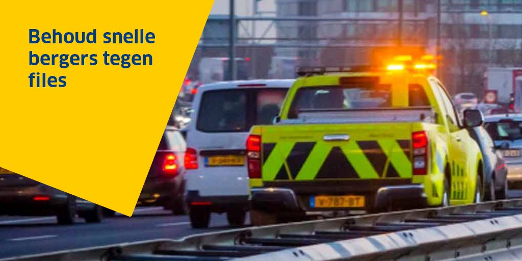 De ANWB wil dat de locaties waar bergers paraat staan om snel bij ongevallen te zijn, worden behouden. Deze locaties zorgen voor positieve effecten op de doorstroming en de verkeersveiligheid. Maar in april wordt deze tijdelijke maatregel stopgezet. fal.cn/3mDWq
