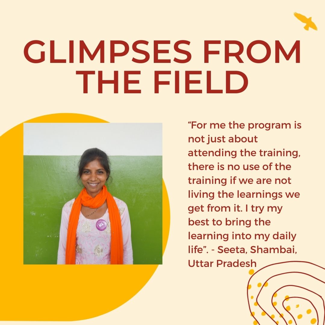 Nothing makes our day better than knowing the impact our work has on girls! In the past month, Seeta was able to stop 1 child marriage in her community!💪 Read what she has to say, A Girl Icon fellow from the GI Fellowship 21-22 Cohort with our partners @SupportMilaan