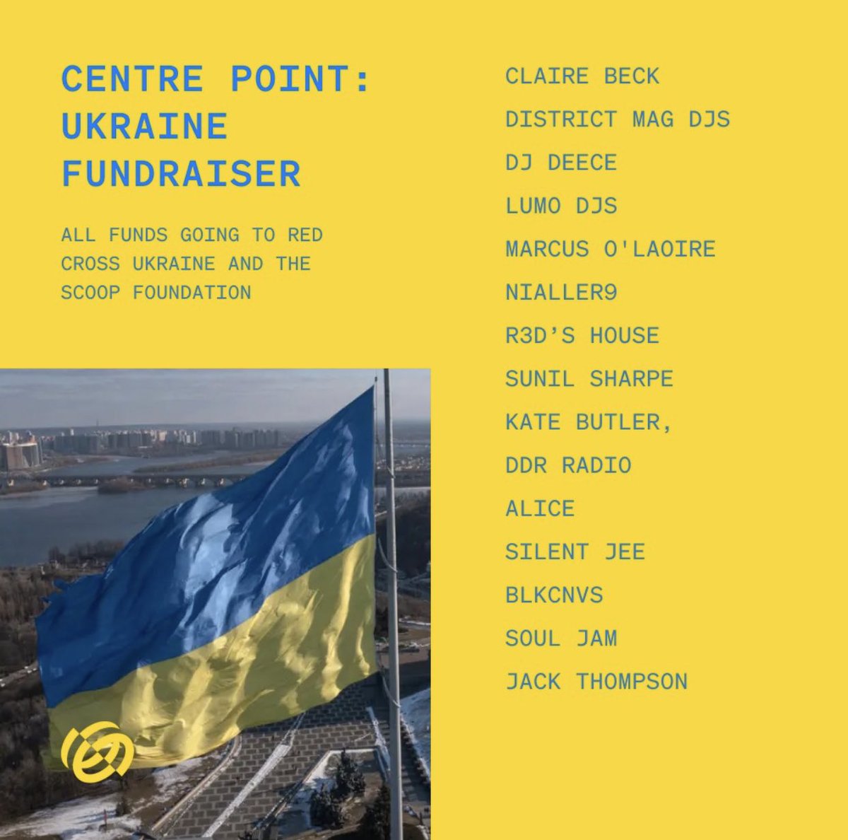 HIDDEN AGENDA (@hidden_agenda_) on Twitter photo Friday night - Ukraine Fundraiser. All proceeds going to @scoopfoundation and <a href="/RedCrossUkraine/">Ukrainian Red Cross</a> . Tickets avail here, we hope you can support eventbrite.ie/e/ukraine-huma… Friday night - Ukraine Fundraiser. All proceeds going to @scoopfoundation and <a href="/RedCrossUkraine/">Ukrainian Red Cross</a> . Tickets avail here, we hope you can support eventbrite.ie/e/ukraine-huma…
