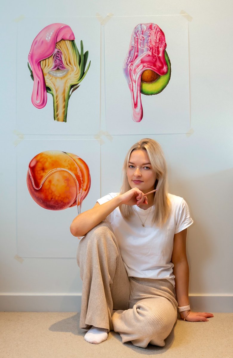 PRincolour's tweet photo. If you missed @GabriellaAnouk’s takeover on @Zoella, check out the Q&amp;A here, to read about taking inspiration from Dalí &amp; why Peachy should belong to @KimKardashian 

https://t.co/7OulEXUh1y 

#SlimeSeries https://t.co/DyrOkcBFYa