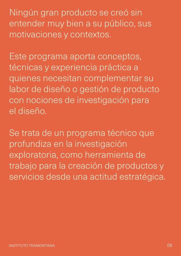 somostramontana's tweet photo. Ningún gran producto se creó sin entender muy bien a su público, sus motivaciones y contextos.

Programa de Investigación estratégica, dirigido por @Marta_SaGa y @SeniaMariquilla.

Seguimos recibiendo solicitudes 📝
https://t.co/gkZGtbTeyl https://t.co/7sdBGWZ8JQ