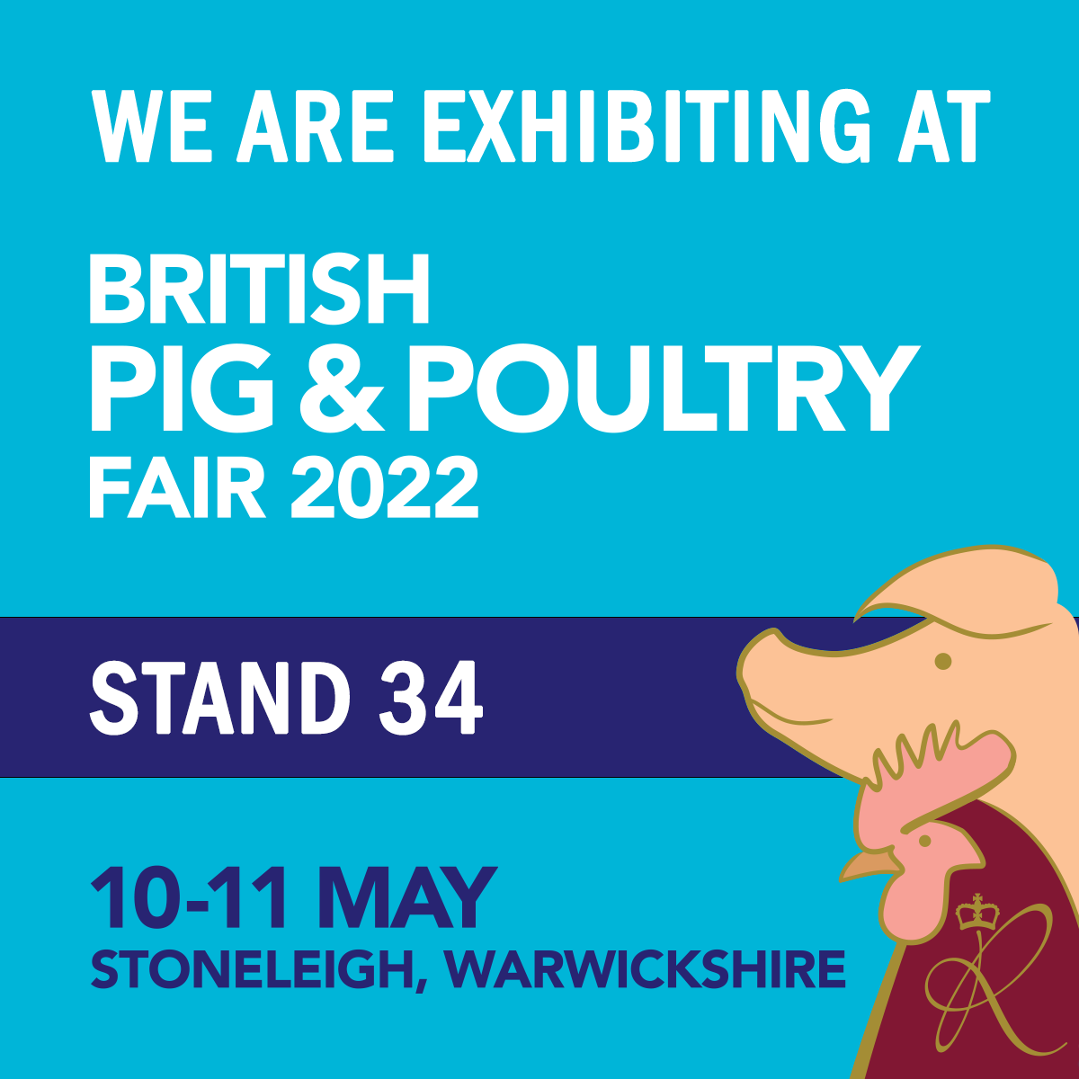 envagroup's tweet photo. We are excited to announce that we are exhibiting at the @PigPoultry Fair on the 10th &amp; 11th May.

Visit us at Stand 34, we would love to see you there for a chat!

#PigandPoultryFair #enva #Agriculture #easichick #easibedding  #woodfibrebedding #Events #Exhibition #PigandPoultry https://t.co/xSCtqZJazg