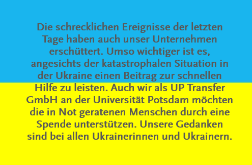 UP Transfer GmbH an der Universität Potsdam (@gmbh_up) on Twitter photo 