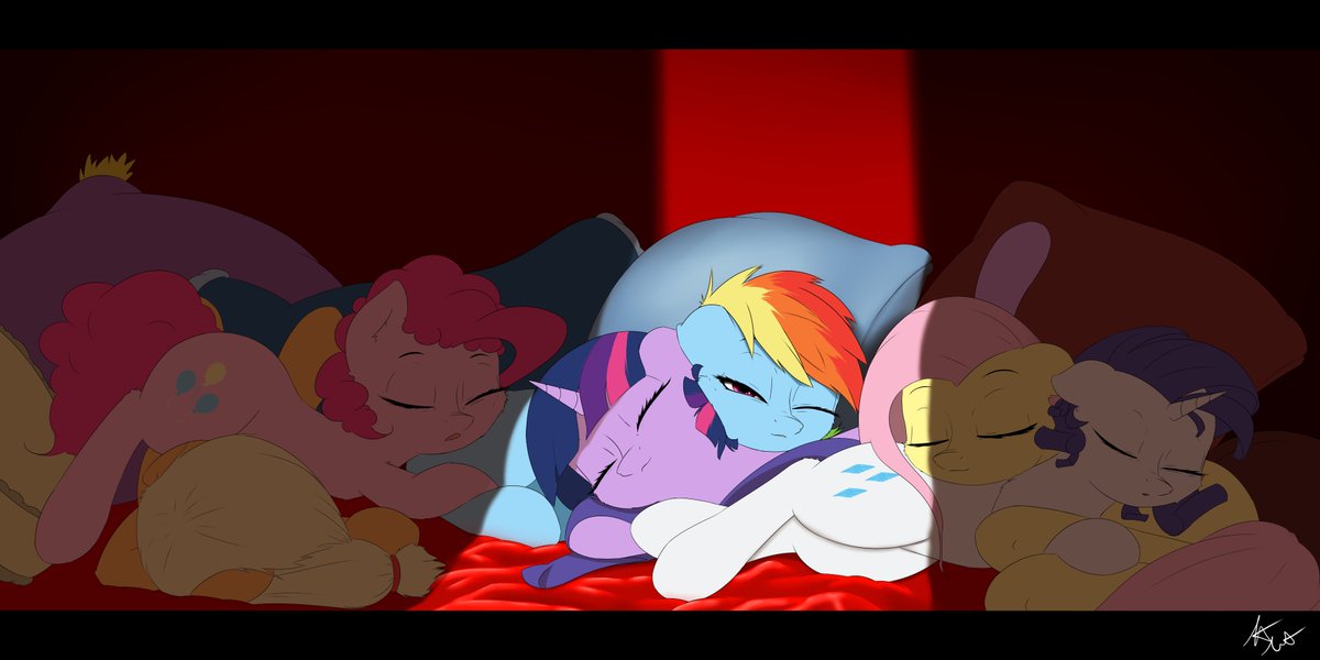 CalpainEqD's tweet photo. Be careful, you don't want to wake them. Hope you all have a good morning! <3
Artwork is by CaptainPudgeMuffin!
https://t.co/IWFDdocPCa
#mlp #fanart #art https://t.co/2NzWrmrGCm