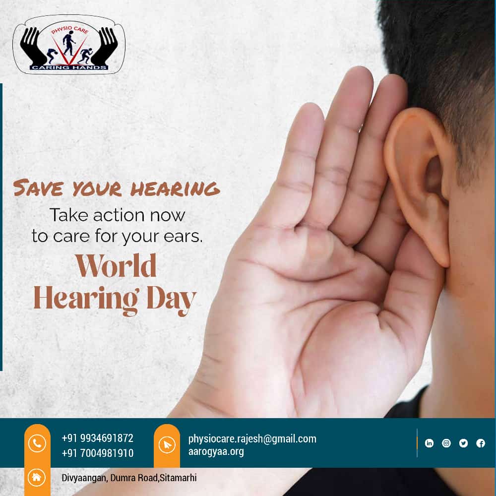 DrRajeshKrSuman's tweet photo. World Hearing Day is to raise public awareness about avoiding deafness and hearing impairment and support ear and hearing care worldwide. 
To hear for life, Listen with care !!
@cghh_global
#WorldHearingDay https://t.co/6i65TqDRq5