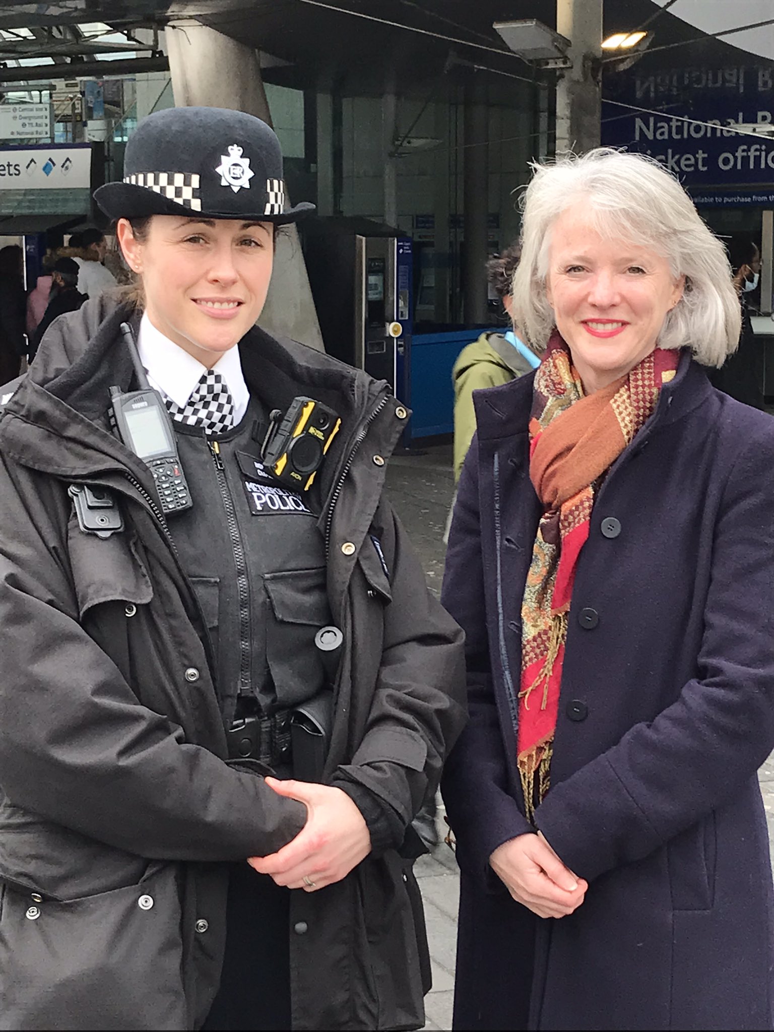 Sophie Linden on Twitter "Good to be out with MPSStratfordTCT hearing how they are working