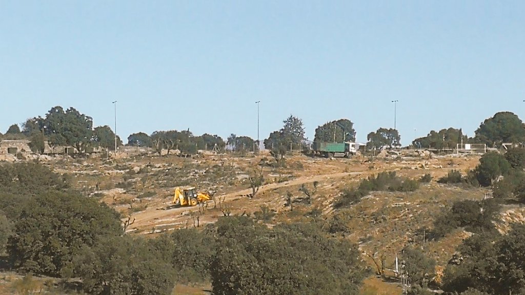 rexbor's tweet photo. Suma y sigue,, más talas de  #árboles en #LasRozas. Estorban para hacer mas casas en donde no hacen falta mas viviendas. mientras el sr Alcalde @jdelauz se hace fotos  con niños plantando no se que... https://t.co/h0lWcDXV8S