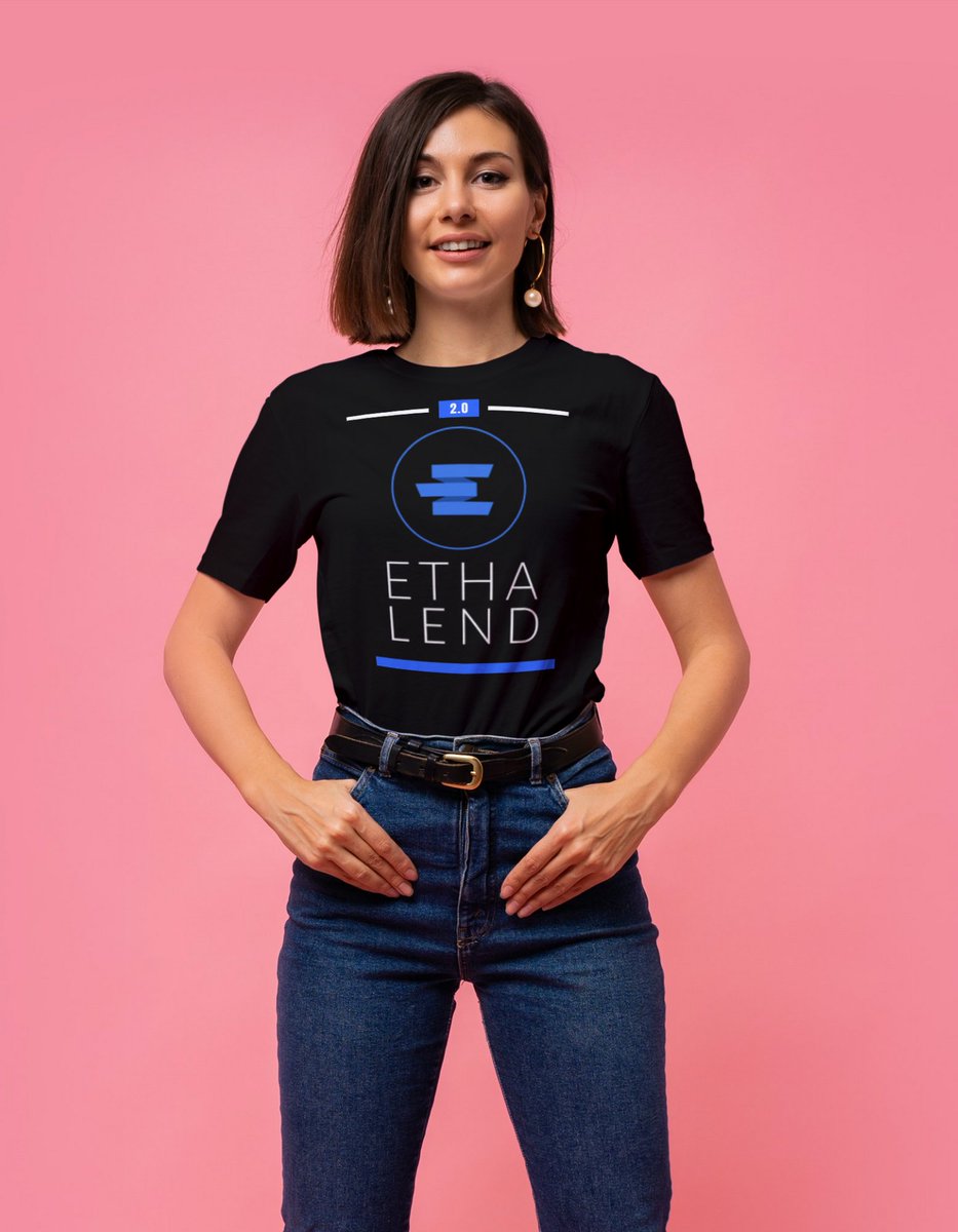 The_Honored1n's tweet photo. With Etha lend, you get to enjoy:
-Lower gas fee
-Algorithmic Asset Allocation
-Interoperable Protocol and so much more..
Check out these beautiful merch design made for @ethalend.

Smash that ❤️ button and Follow @ethalend for more updates

#ETHA2.0   $ETHA   #ETHA2.0  $ETHA https://t.co/VOJ1S1yOZd