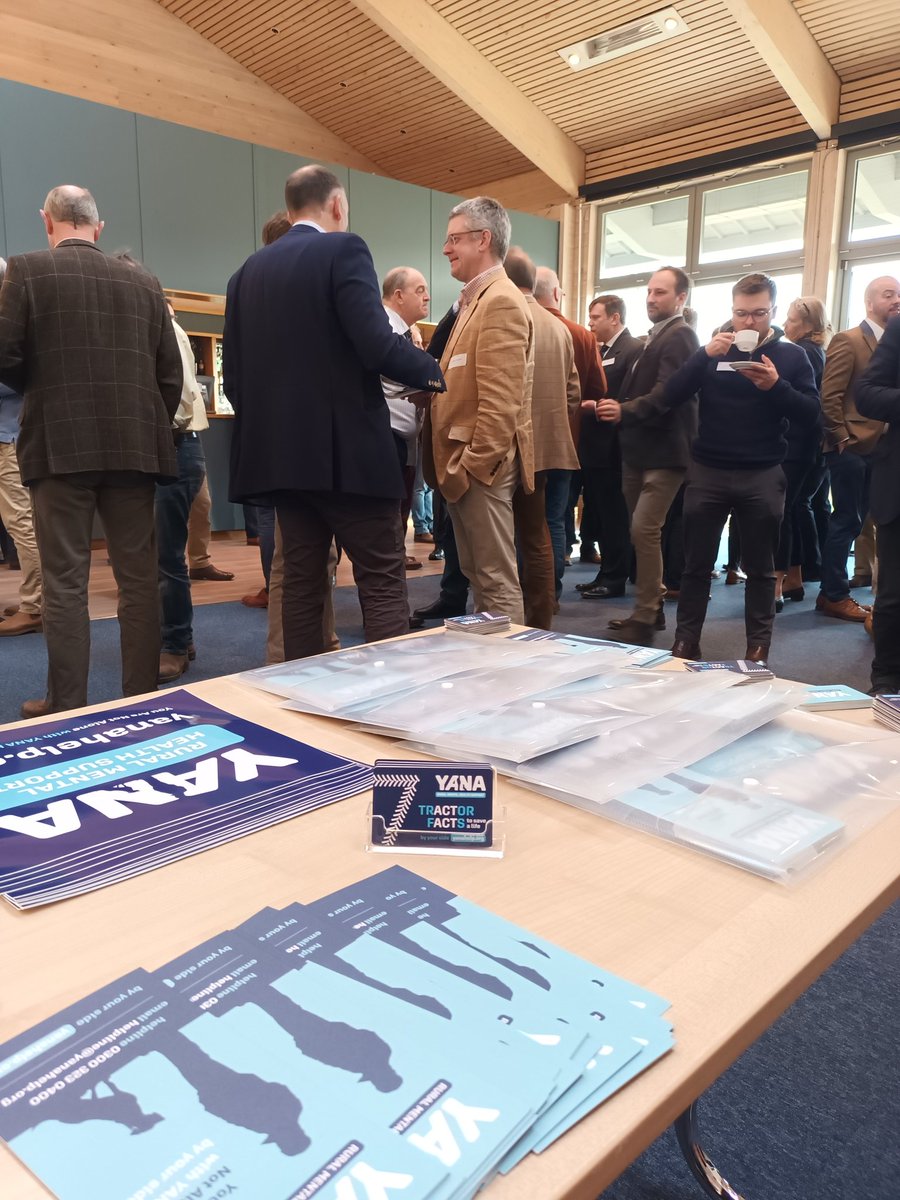 Lots of learning, chatter &amp; making connections at #SuffolkFarmingConference today! 

All of which benefit our mental health :)

<a href="/SuffolkAg/">The SAA</a> <a href="/FramFarmers/">Fram Farmers</a> @ScruttonBland