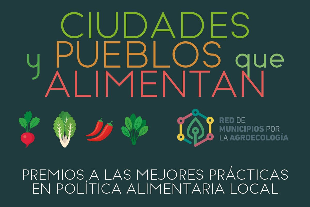 AgroecoMcpios's tweet photo. 📢 #PremiosMunicipiosPorLaAgroecología

A iniciativa del Consejo de Organizaciones Sociales de @AgroecoMcpios nace la primera edición de premios a las mejores prácticas en materia de políticas alimentarias locales

¿Cómo? ¿Cuándo? ¿Dónde?
Os contamos
👉https://t.co/8RKRHyMjpR https://t.co/wLMEZBOJnT
