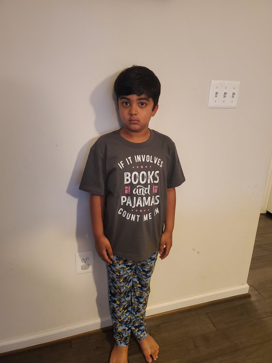 ManasaPeri's tweet photo. #ReadAcrossAmerica Day 4: bedtime stories..wear your pjs!! @MsDawsonGPE @GoshenPostES https://t.co/r2CnQDvBiQ