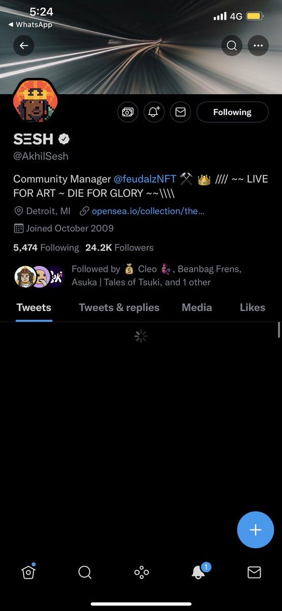 PrithveshN's tweet photo. @AkhilSesh @PGodjira @feudalznft Done
Even though im sure i wont win any giveaway :( https://t.co/oNc9ETcgh1