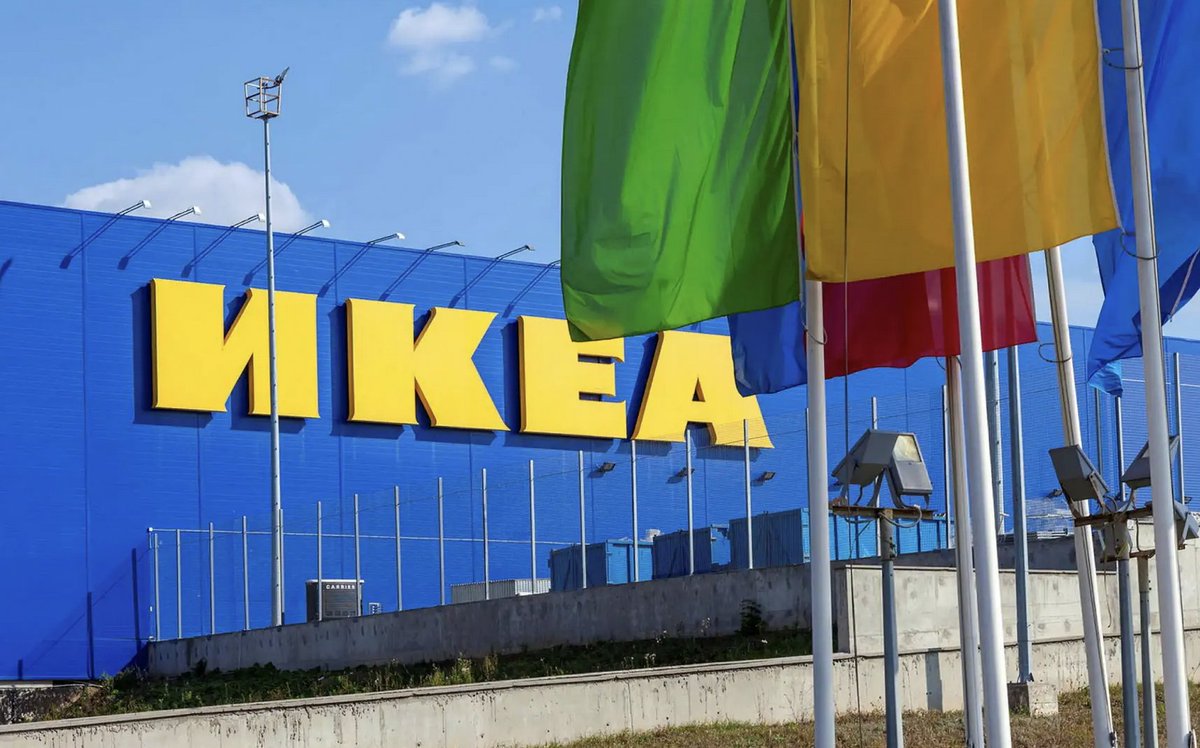 Eva_eva_P's tweet image. IKEA has stopped all trade with Russia and shut down all stores and factories. It affects 15,000 employees. The IKEA Foundation is also donating 20 million euros to Ukraine.🙏👍
#StandWithUkraine️