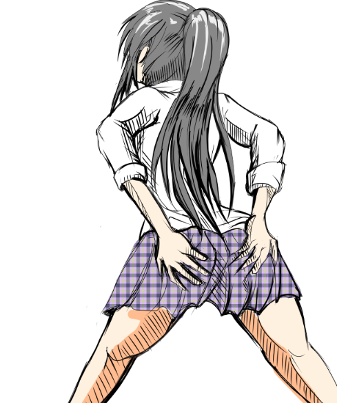 サクヤさんのプリケツエロい!アイドルのケツがこんなに締まりが良いなんて 