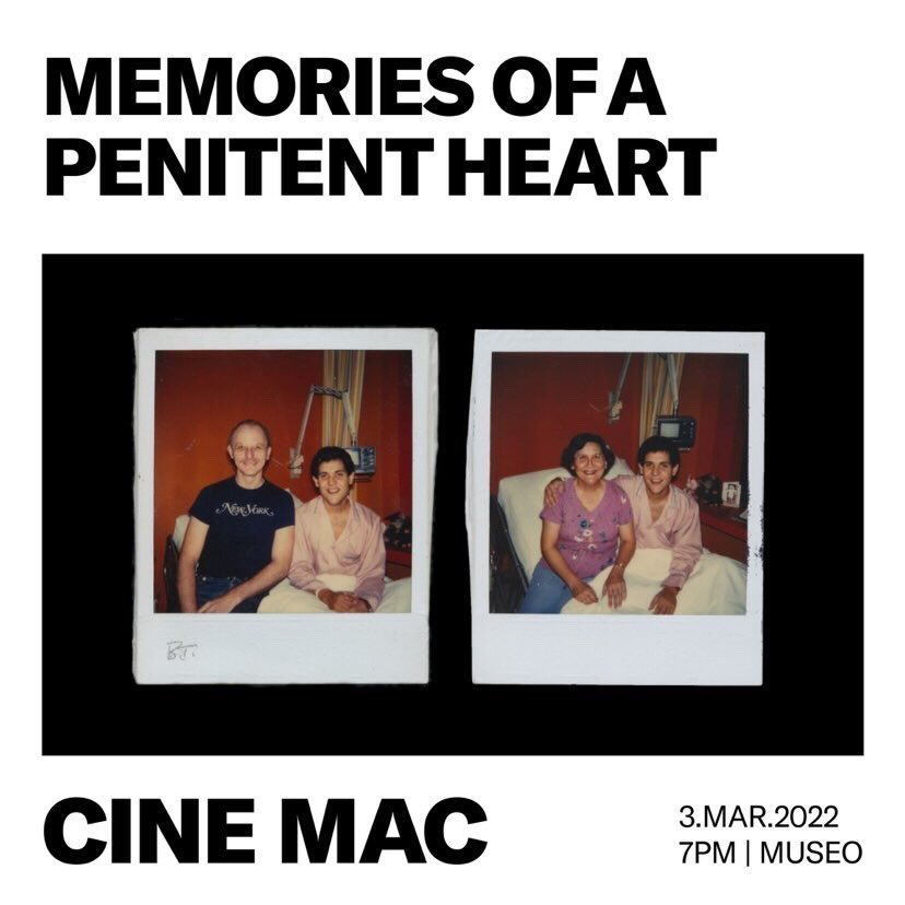 soyferodro's tweet photo. ESTA NOCHE | 7pm
Cine Foro “Memories of a Penitent Heart".
@museomacpr 

La proyección será libre de costo en el Salón audiovisual-LA18. No requiere reserva previa. Certificado de vacunación o prueba negativa de 48hrs. Uso de mascarilla obligatorio. https://t.co/L9SY8DyDXm