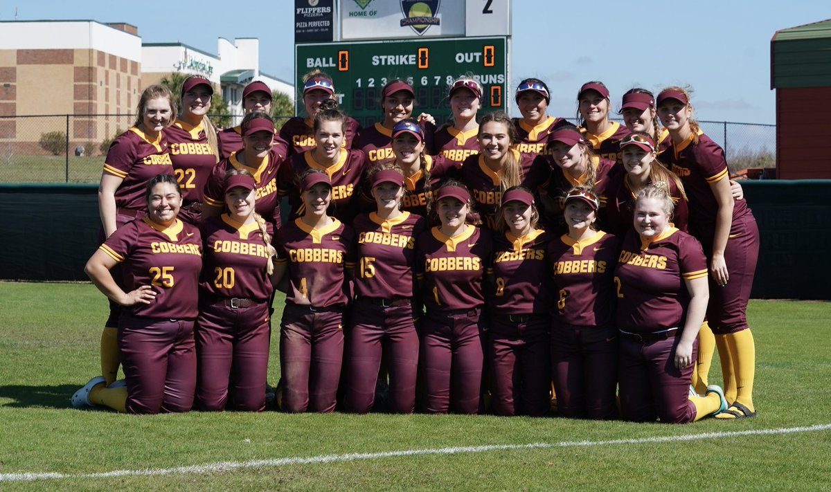 JrKinMT's tweet image. What can I say….Game Day for the Cobbers….@CobberSoftball