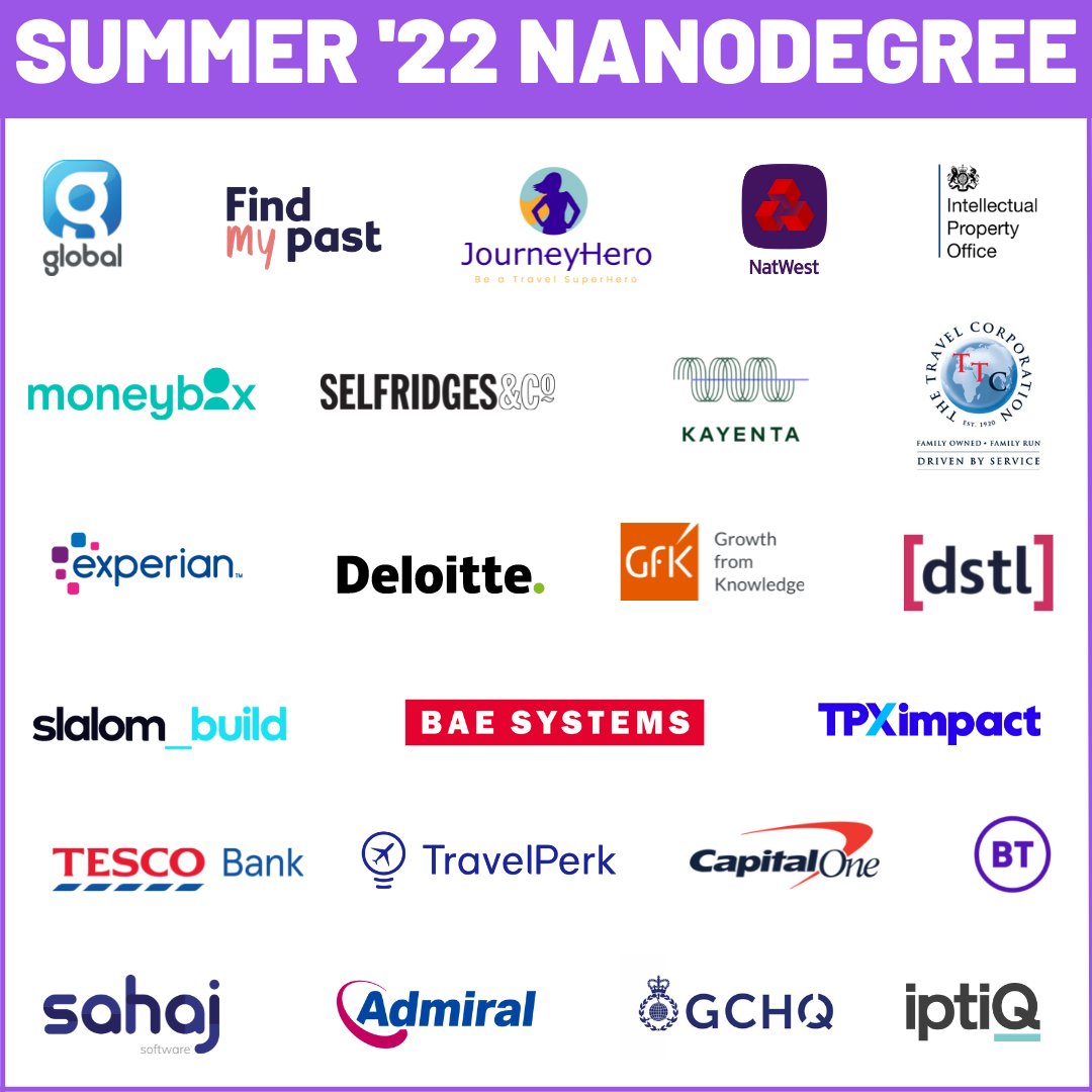 CodeFirstGirls's tweet image. 📢 The Code First Girls Nanodegree is a chance to TRANSFORM YOUR CAREER FOREVER🤩

💜 13 weeks of learning, coaching mentorship and potential opportunities with the biggest names in industry!👩‍💻

For more info and the application👇
ow.ly/js3x50I8Wxv