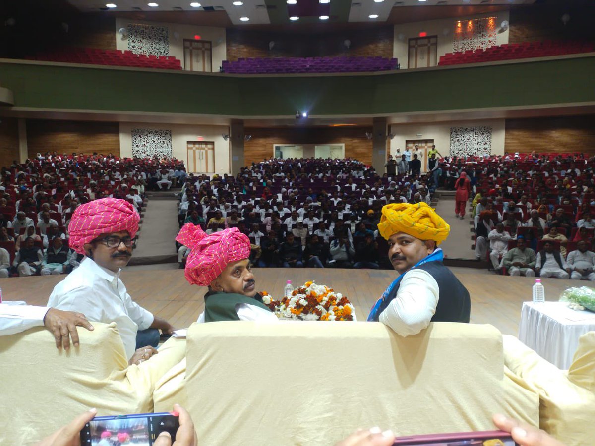 आज सुबह अलवर की सभा।
#Rajasthan 
#DigitalMembershipDrive