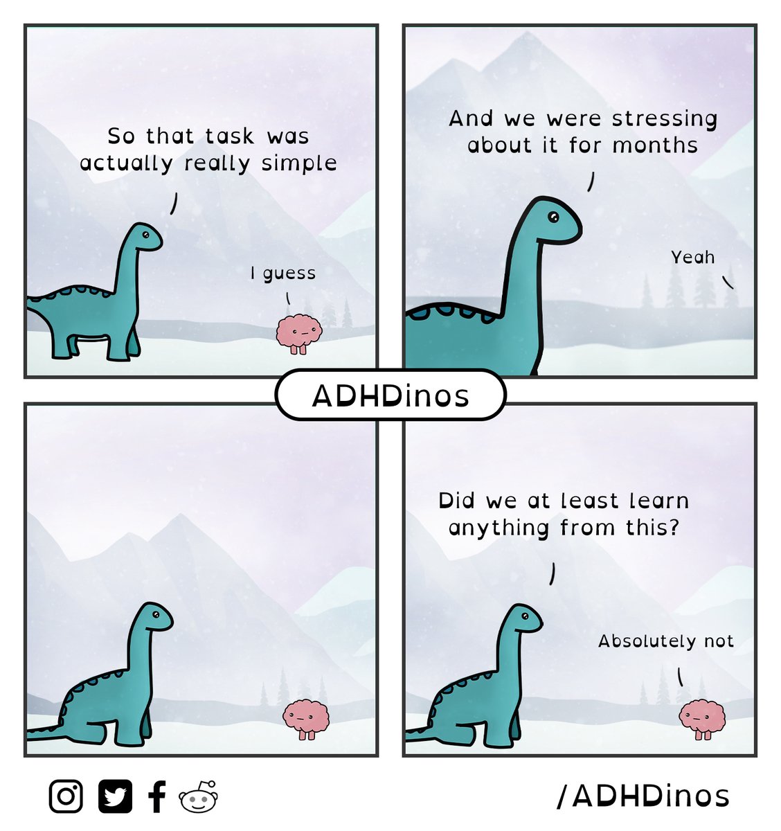 Self Improvement

#comic #comicart #comicstripart #cartoon #webcomic #comicstrip #adhd #adhdmemes #adhdproblems #funnycomics #comics #comicartist #cartoonartist #webcomics