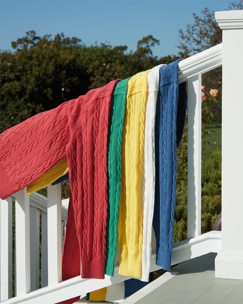 Pops of color: explore vivid hues and the softest American-grown Supima cotton, made for brighter days: bit.ly/3HDt2yb