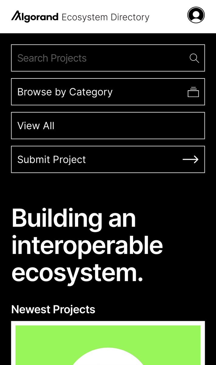 The Algorand Ecosystem is growing so fast - we all needed something to help keep up. 🔥
Yes, new ecosystem directory went live yesterday. Yes, we are still working out the kinks. YES, you should submit your project asap!  We will continue to improve this!

ecosystem.algorand.com