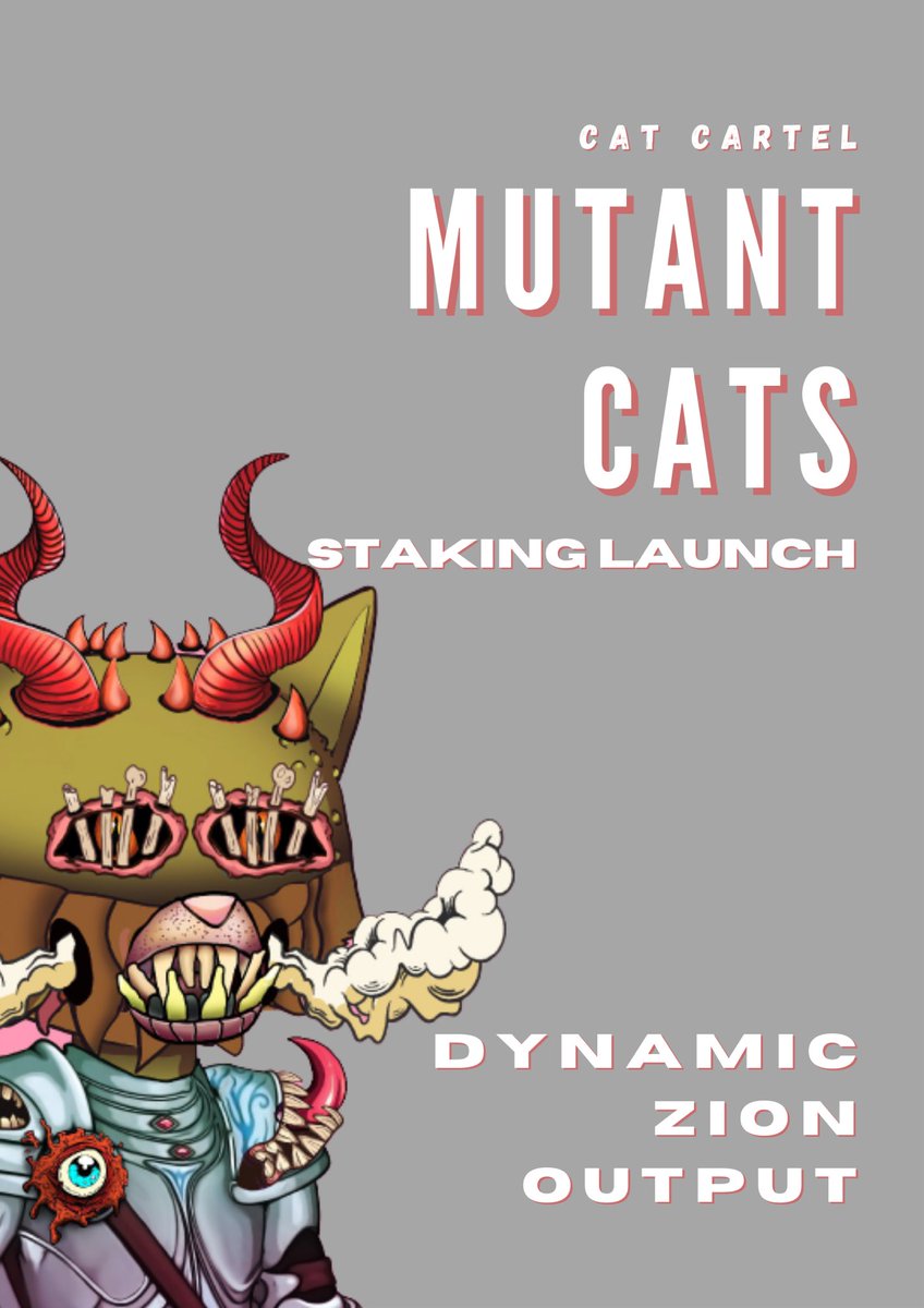 MUTANT CATS 🧟♂️ tweet media
