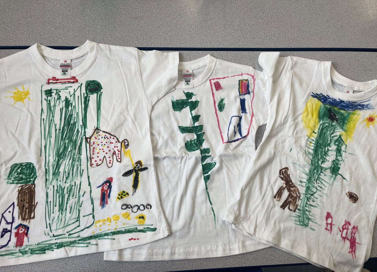 receptionatPP's tweet photo. Very proud of the children’s Jack in the Beanstalk T-shirts which they have designed for @WorldBookDayUK . We have had a lovely morning and we can’t wait to read with year 5 this afternoon!📚@PelhamPrimary_ https://t.co/JgkoD4mjob