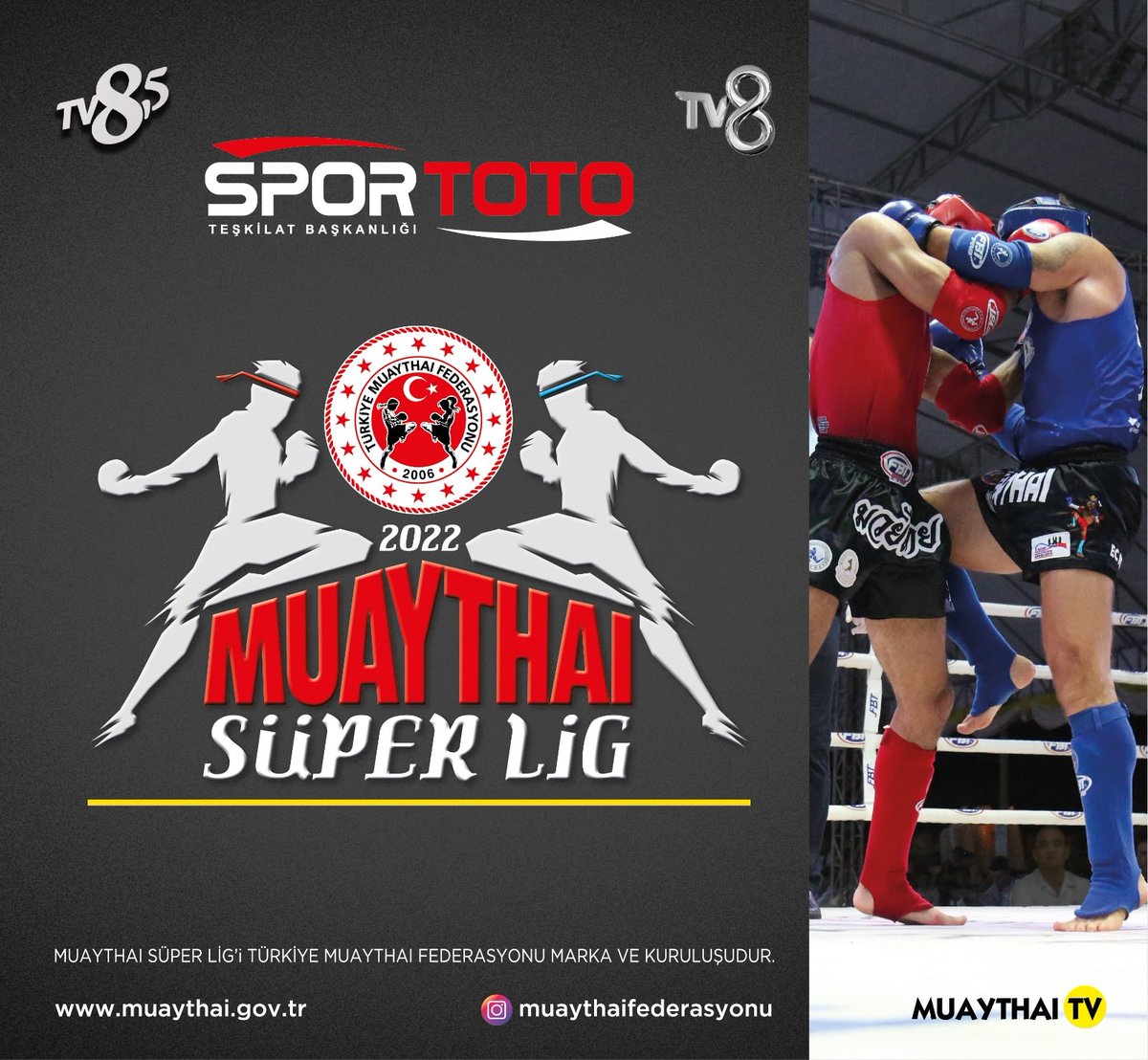 MUAYTHAI SPOR TOTO SÜPER LİGİ BAŞLIYOR 

NİSAN 2022 START ALACAK 
<a href="/kasapoglu/">Dr. Mehmet Kasapoğlu</a>
<a href="/gencliksporbak/">Gençlik ve Spor Bakanlığı 🇹🇷</a>
<a href="/SPORTOTO/">Spor Toto Teşkilat Başkanlığı</a>
<a href="/GSBsporgm/">Spor Hizmetleri Genel Müdürlüğü</a>
@hasanyildizoffc
<a href="/TurkiyeMuaythai/">Türkiye Muaythai Federasyonu</a>
<a href="/SahadeHakan/">Hakan Şahade</a>
<a href="/gencliksporbak/">Gençlik ve Spor Bakanlığı 🇹🇷</a>
<a href="/IFMA_Muaythai/">IFMA Muaythai</a>
<a href="/muaythaicouncil/">WorldMuaythaiCouncil</a>