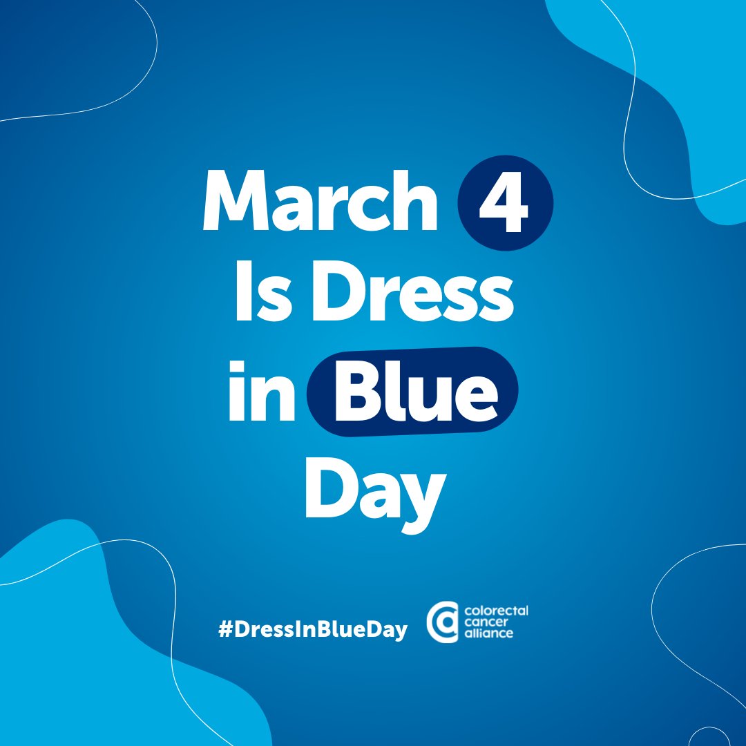 craigmelvin's tweet photo. I show my support for #ColorectalCancerAwarenessMonth by taking part in #DressInBlueDay to raise awareness and end this disease in my lifetime.

Help me reduce the number of those impacted by getting involved: https://t.co/6bFW4v4BmQ https://t.co/0fvNBI7IjI
