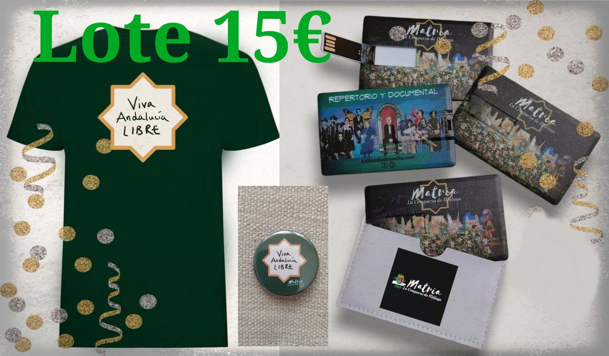 ¡Las hacemos por encargo! Podéis escribirnos por MD y concertamos el pedido 😊

- Pen drive (repertorio + documental + libreto) a 7€

- Chapita a 1€

- Camiseta a 10€

- Pack de #Matria (pen drive, chapita y camiseta) a 15€

Todo al verde 😉 Avanti, #matriers 💚🤍