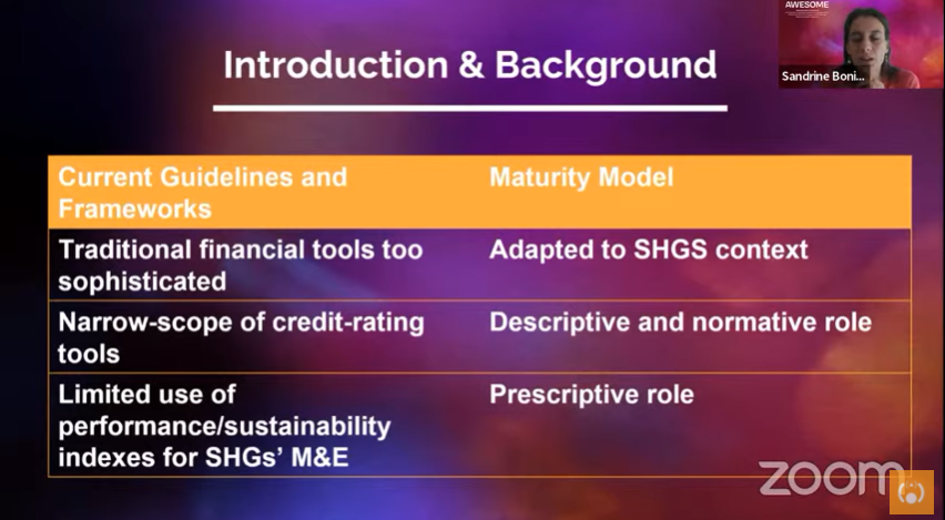 ammachilabs's tweet image. Paper Presentations facilitated by Meg Jones, Sidney Strauss &amp;amp; Joost Monks are on!
Sandrine Bonin presented her paper on the topic: The Success of Women’s Economic Saving Groups and Complex Causality
#AWESOMEconference 
@si_mumbai @Sys_innovation @Esri @icssr
@AMRITAedu