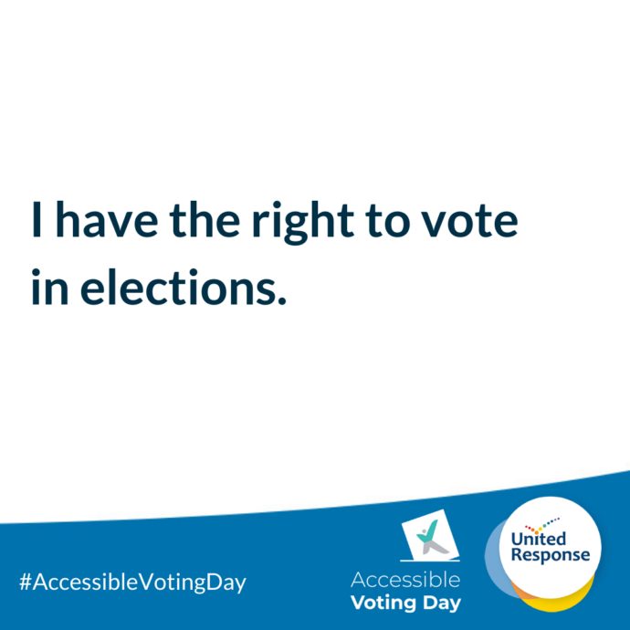 Today is #AccessibleVotingDay. Becky, who we support at #HftStroud says:

'I feel that voting is very important for people who have any kind of disability as it makes them all feel included and part of the community.'

Find out more here: loom.ly/llwa_Tg