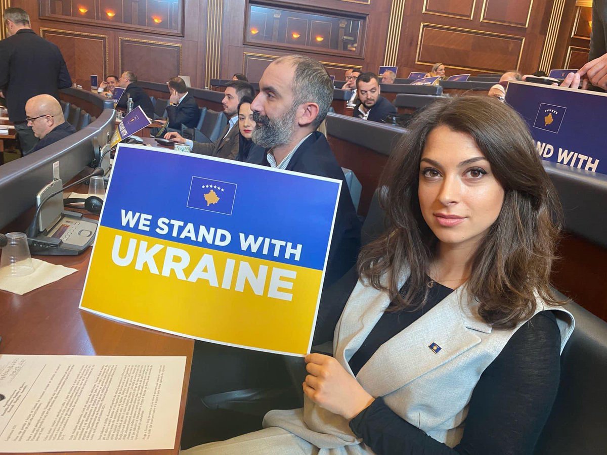 #WeStandWithUkraine 

Assembly of Republic of #Kosovo