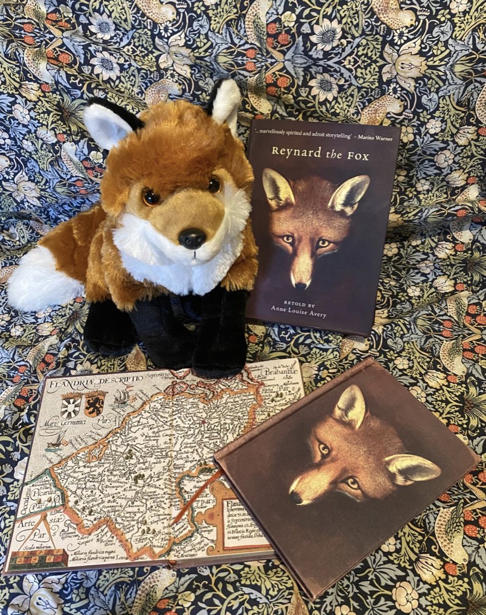 🦊📚Competition time! For #WorldBookDay, I'm giving away a signed edition of my brand new "A Fox for All Seasons", complete with map endpapers &amp; ribbon, a further signed copy of my Reynard the Fox, &amp; a charming fox companion! Simply like, retweet &amp; follow to enter! 📚🦊