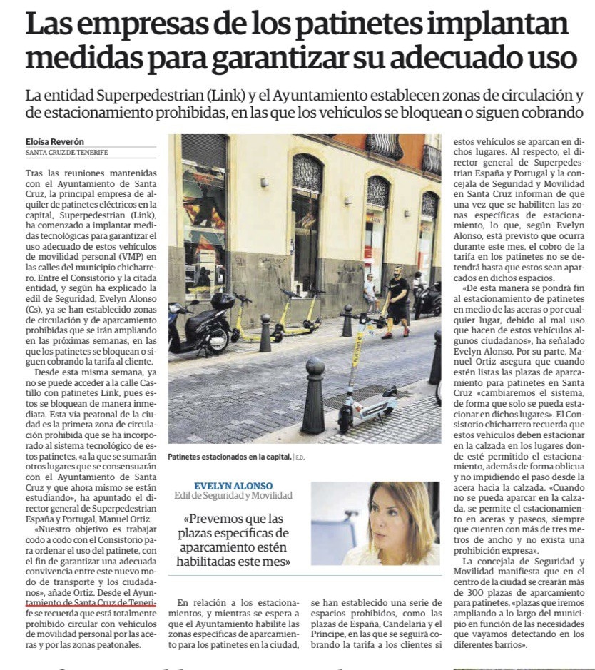 evebruler's tweet image. a lo largo del municipio en función a las necesidades de los barrios.

#Seguridad #Movilidad #SantaCruz #patineteseléctricos #medidasdeseguridad #PolicíaLocalSC

Noticia aquí.👇📰