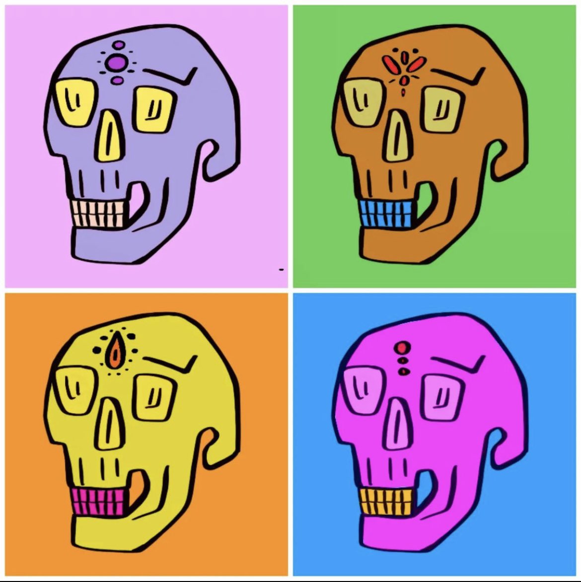 firasadamson's tweet photo. โ๏ธCheck out this NFT collection:
@CosmicSkullsNFT by @HHSabela.
๐ฑONLY 5 left available!!! 33 in total.
#NFT #NFTCommunity #art #crypto #nftcollector #NFTCollection #NFTs https://t.co/cMTccazFY3