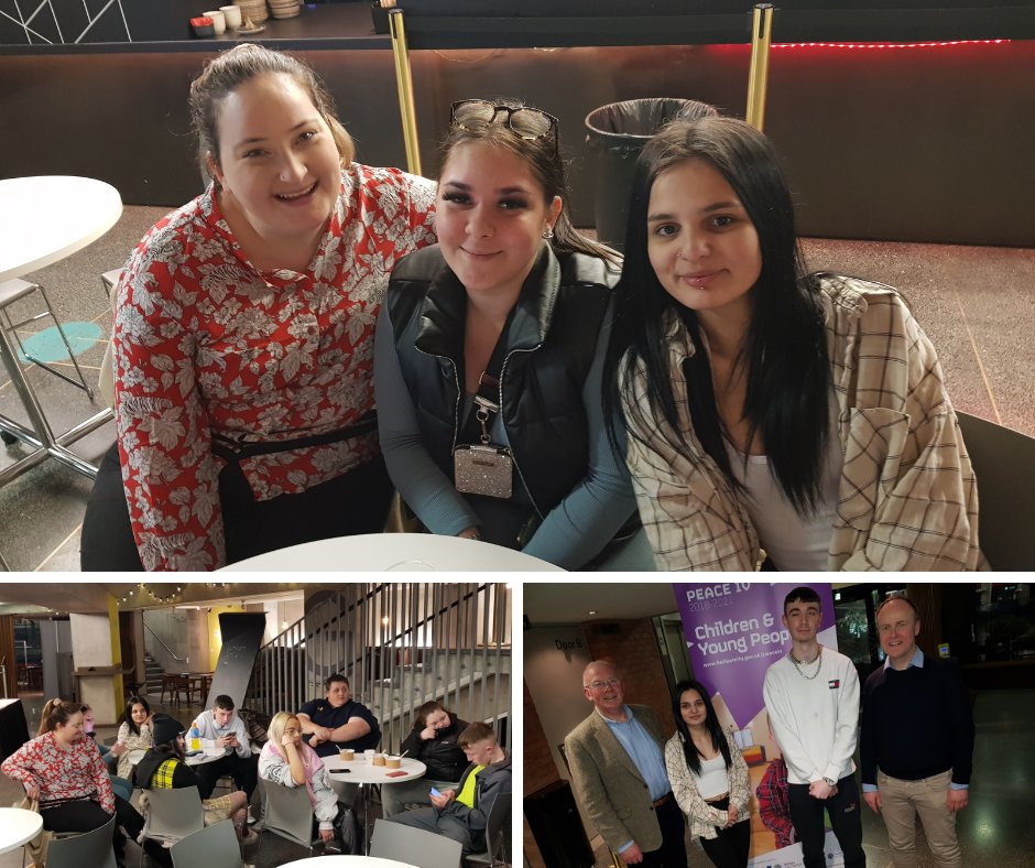 ExternCharity's tweet image. Thank you to @cllrjohnkyle for joining with us as we celebrated the success of Extern&apos;s On the Right Track! Personal Change Programme.

Since its launch, the project has had a positive and transformative impact on the lives of dozens of young people who have taken part.

#peaceiv