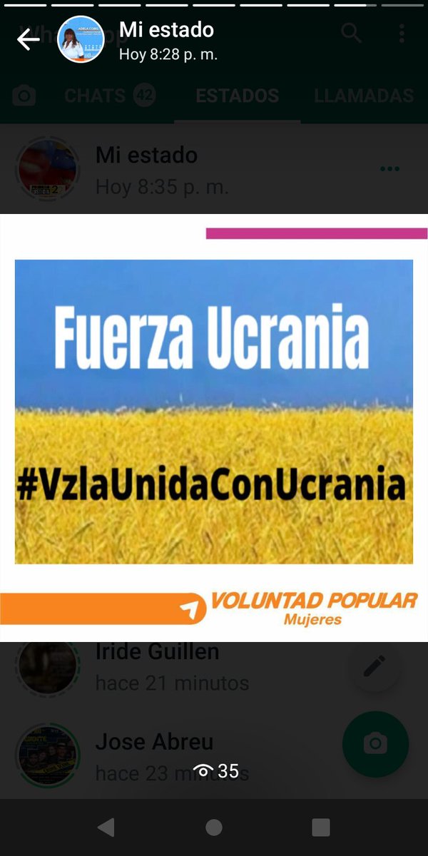 #VzlaRespaldaUcrania 
  @Voluntad popular
   @VPCarirubanaFal