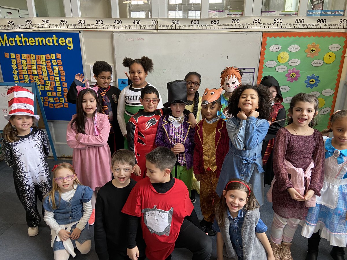 Happy World Book Day from Daisy Class! Fantastic costumes! #WorldBookDay
