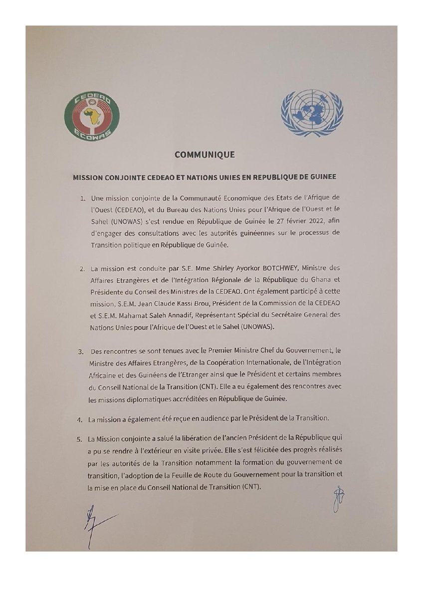 Ecowas - Cedeao tweet media